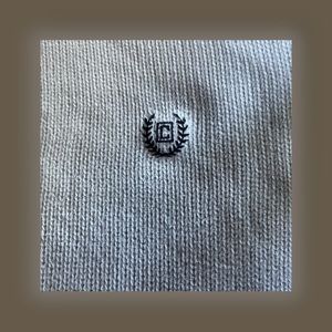 Chaps white knit sweater XL